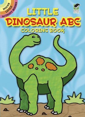 Little Dinosaur ABC Coloring Book