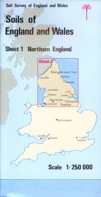 Soils of England and Wales, Sheet 1 (Folded): Northern England