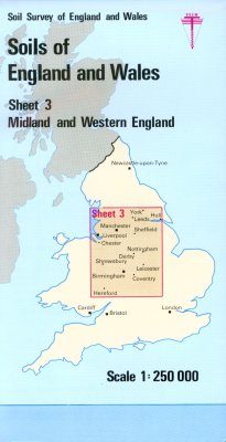 Soils of England and Wales, Sheet 3 (Folded): Midland and Western England