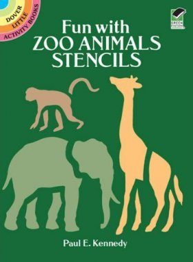 Fun with Zoo Animals Stencils