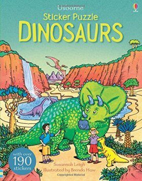 Sticker Puzzle: Dinosaurs