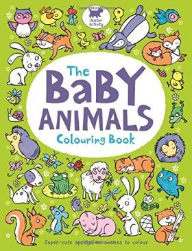 The Baby Animals Colouring Book
