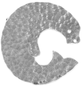 Curled Seal Brooch