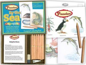 By the Sea Colouring Set