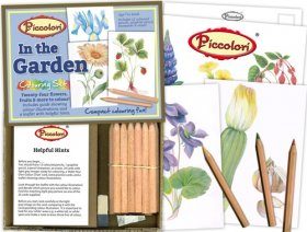In The Garden Colouring Set