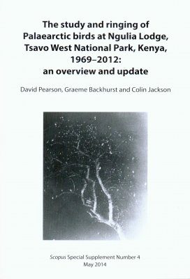 The Study and Ringing of Palaearctic Birds at Ngulia Lodge, Tsavo West National Park, Kenya, 1969-2012: An Overview and Update