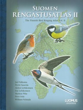 The Finnish Bird Ringing Atlas, Volume II / Suomen Rengastusatlas II