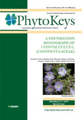 PhytoKeys 51: A Foundation Monograph of Convolvulus L. (Convolvulaceae)