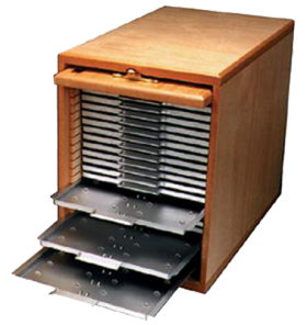 Microscope Slide Storage Cabinet