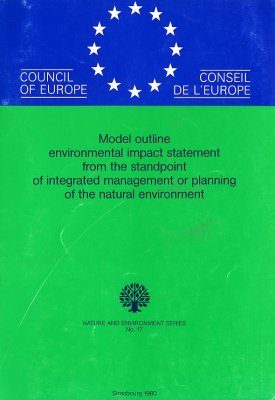 Model Outline Environmental Impact Statement from the Standpoint of Integrated Management or Planning of the Natural Environment