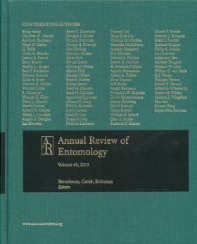 Annual Review of Entomology, Volume 60
