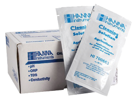 Electrode Cleaning Solution for Soil Deposits