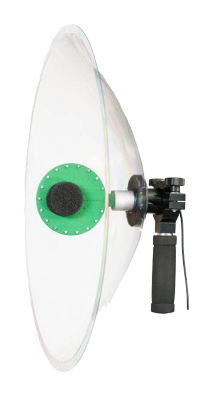 Hi-Sound Stereo Parabolic Microphone