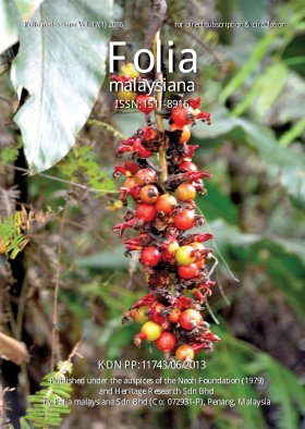 Folia Malaysiana, Volume 17(1)