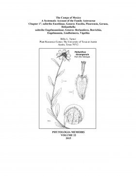 The Comps of Mexico: A Systematic Account of the Family Asteraceae, Chapter 17