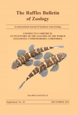 Conspectus Cobitidum: An Inventory of the Loaches of the World (Teleostei: Cypriniformes: Cobitoidei)