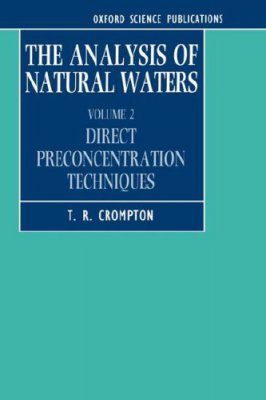 The Analysis of Natural Waters, Volume 2