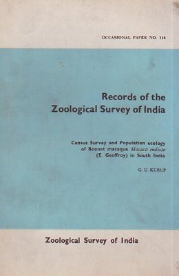 Census Survey and Populations Ecology of Bonnet Macaque Macaca radiata (E. Geoffroy) in South Asia