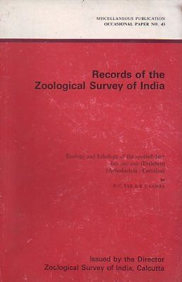 Ecology and Ethology of the Spotted Deer Axis axis axis (Erxleben) (Artiodactyla: Cervidae)