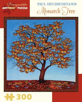 Monarch Tree 300-Piece Jigsaw Puzzle