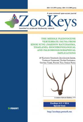 ZooKeys 613: The Middle Pleistocene Vertebrate Fauna from Khok Sung (Nakhon Ratchasima, Thailand)