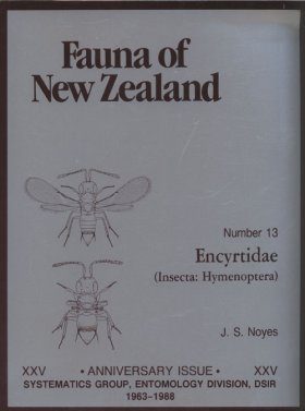 Fauna of New Zealand, No 13: Encyrtidae (Insecta: Hymenoptera)