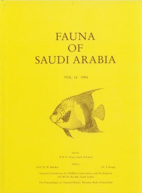 Fauna of Saudi Arabia, Volume 14