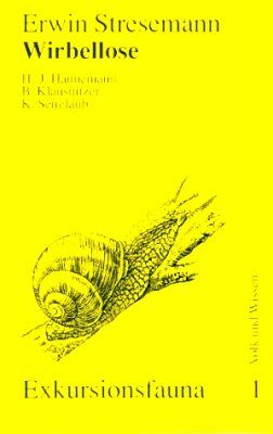 Exkursionsfauna von Deutschland: Band 1