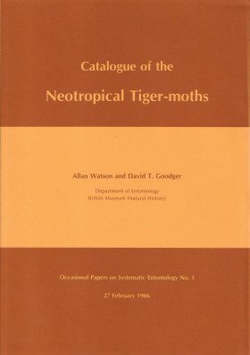 Catalogue of Neotropical Tiger-moths