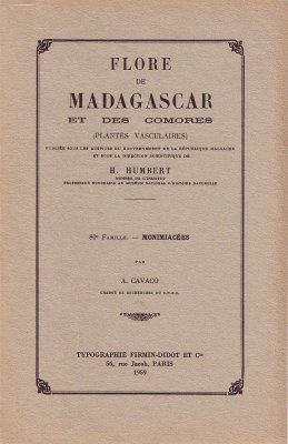 Flore de Madagascar et des Comores, Fam. 80