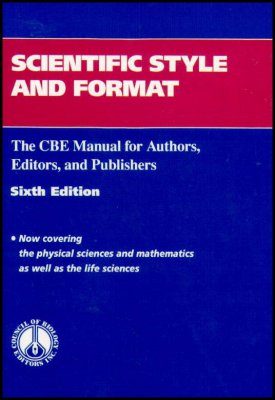 Scientific Style and Format