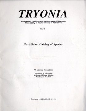 Partulidae: Catalogue of Species