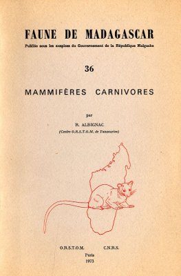 Faune de Madagascar: Fasc. 36 - Mammifères: Carnivores