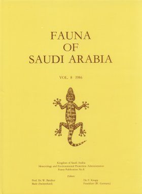 Fauna of Saudi Arabia, Volume 8