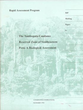 The Tambopata-Candamo-Rio Heath Region of Southeastern Peru