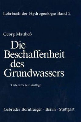 Die Beschaffenheit des Grundwassers