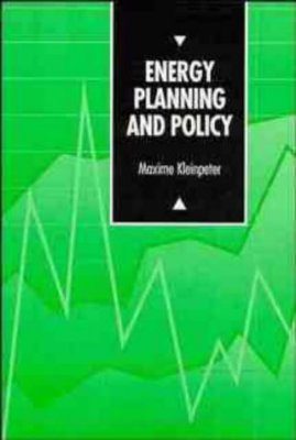 Energy Planning and Policy