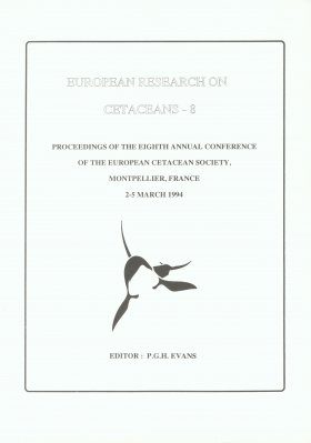 European Research on Cetaceans, Volume 8