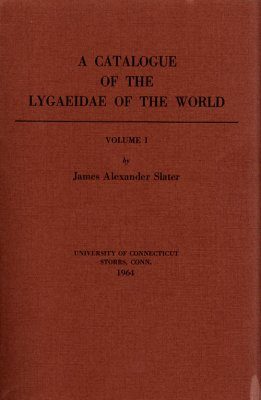 A Catalogue of the Lygaeidae of the World