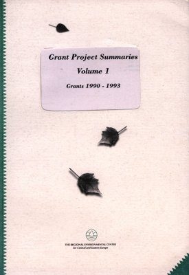 Grant Project Summaries, Volume 1