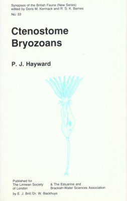 SBF Volume 33: Ctenostome Bryozoans