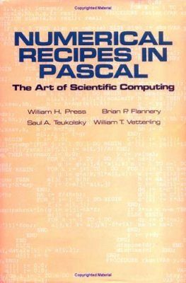 Numerical Recipes in Pascal