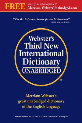 Webster's Third New International Dictionary