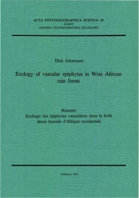 Ecology of Vascular Epiphytes in West African Rain Forest