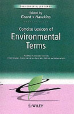 Concise Lexicon of Environmental Terms