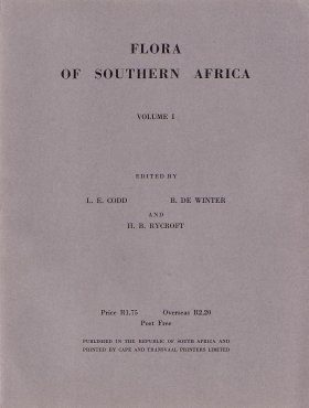 Flora of Southern Africa, Volume 1: Gymnosperms, Typhaceae - Hydrocharitaceae