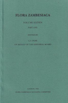 Flora Zambesiaca, Volume 11, Part 1: Orchidacea