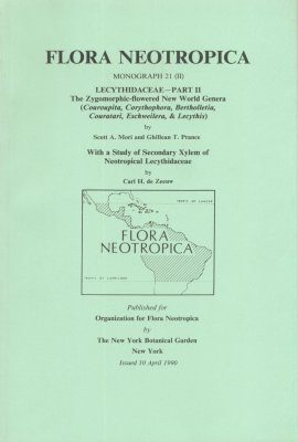 Flora Neotropica, Volume 21 (2): Lecythidaceae, Part 2