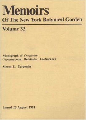 Monograph of Crocicreas (Ascomycetes, Helotiales, Leotiaceae)
