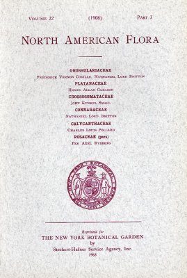 North American Flora Series I, Volume 22, Part 3: Grossulariaceae, Platanaceae, Crossosomataceae, Connaraceae, Calycanthaceae, Rosaceae Rosaceae (Pars)